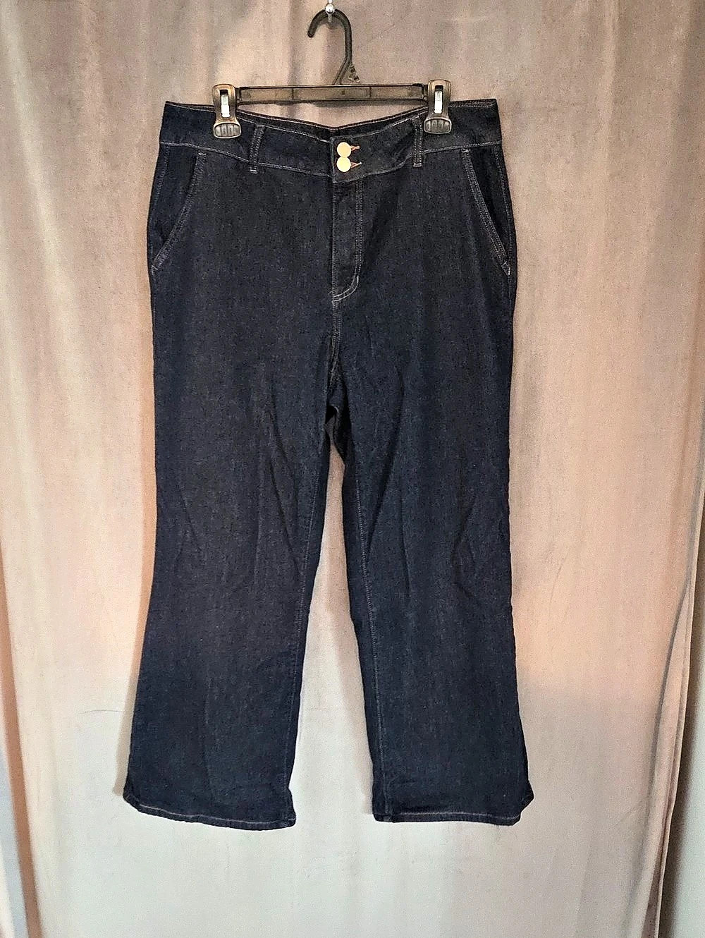Laura Dark Wash Denim Jeans style 100378 Waist 14